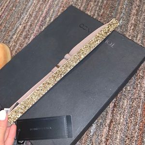 BCBGMAXAZRIA studded belt